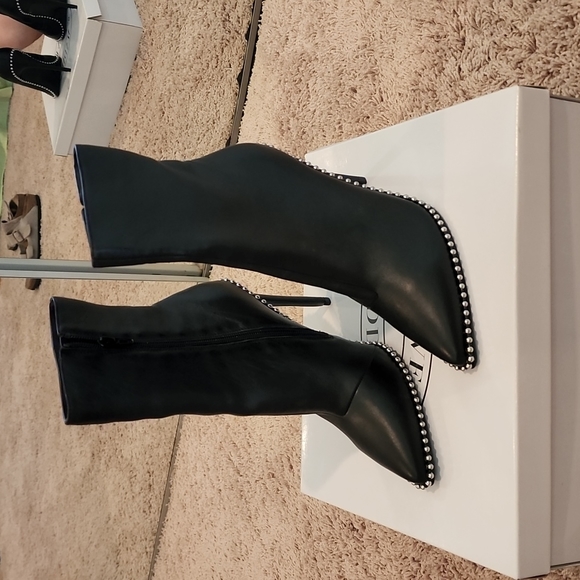 Steve madden studded ankle booties - Picture 2 of 4